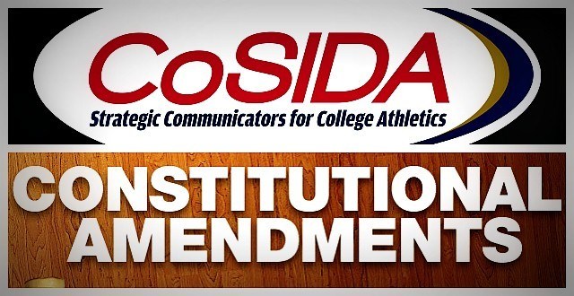 More CoSIDA constitutional amendments for review